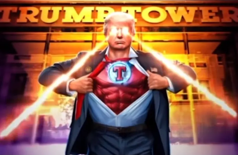 Trump Is Now Selling His Own Superhero NFTs